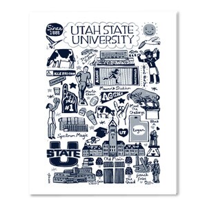 Julia Gash Utah State Folder